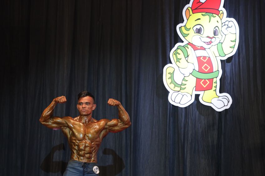 Atlet Cabor Binaraga Fitness PON XXI 2024 Resmi Bertanding Hari Ini