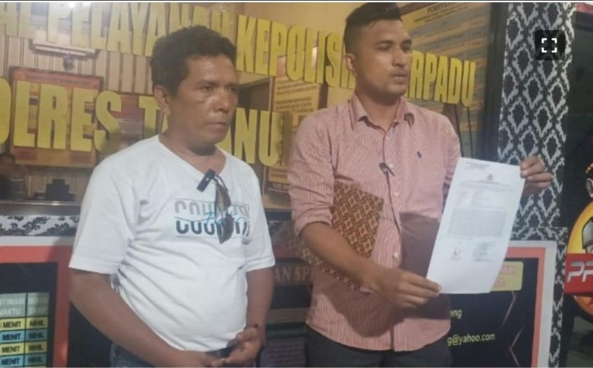 Dugaan Pemalsuan Tandatangan, Ketua dan Sekretaris Nonaktif PDIP Tapteng Lapor Polisi