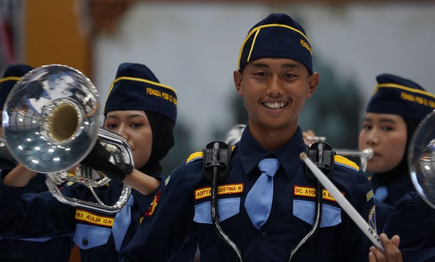 Pecah Telur, Kontingen DI Yogyakarta Raih Emas Perdana dari Cabor Drumband