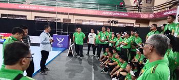 Lima Kelas Cabor Sambo Dipertandingkan di PON XXI 2024 GOR Langkat