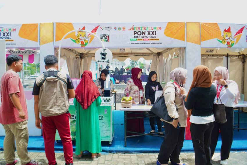 Festival UMKM PON XXI Aceh-Sumut 2024 Dorong Pertumbuhan Ekonomi