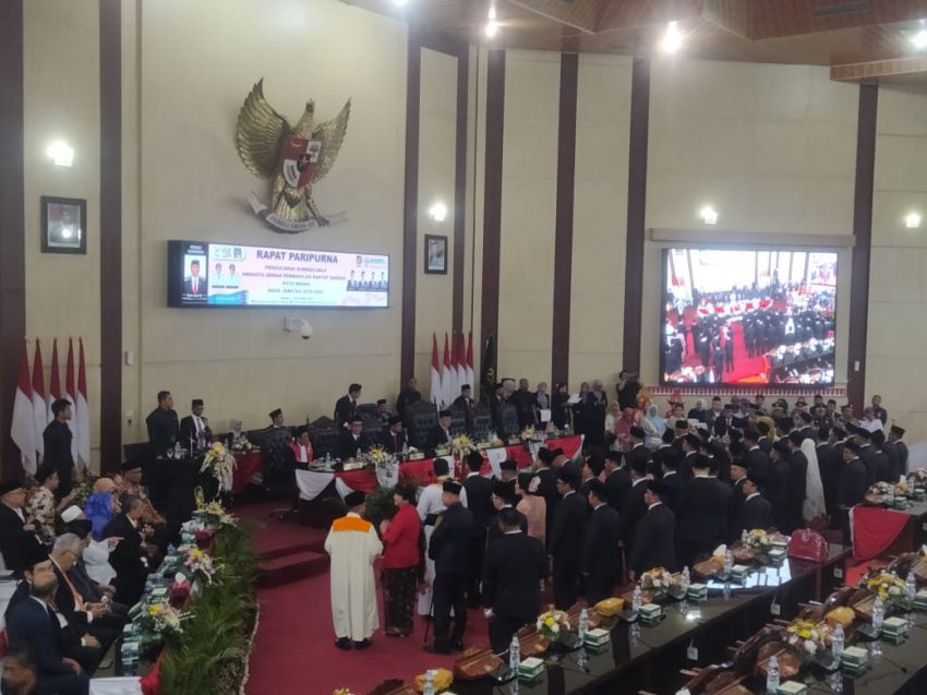 50 Anggota DPRD Medan Periode 2024-2029 Dilantik