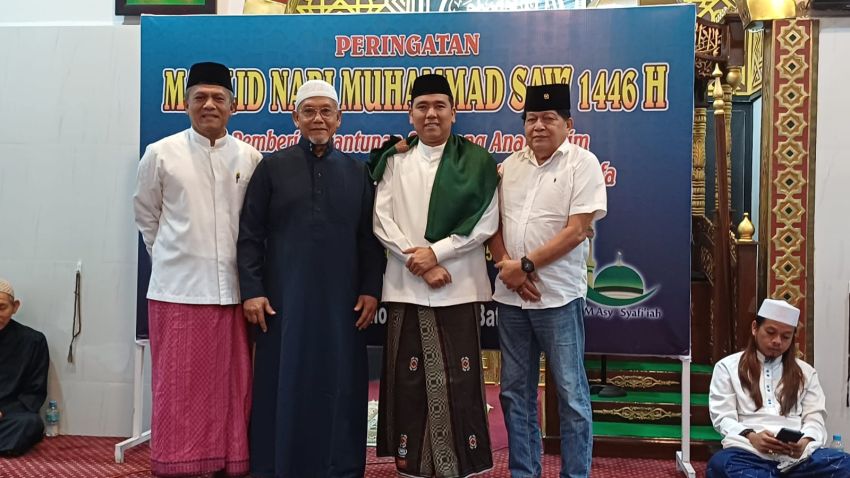 Agar Tak Punah Hasan Basri Sagala : Hidupkan Tradisi Al Barzanji