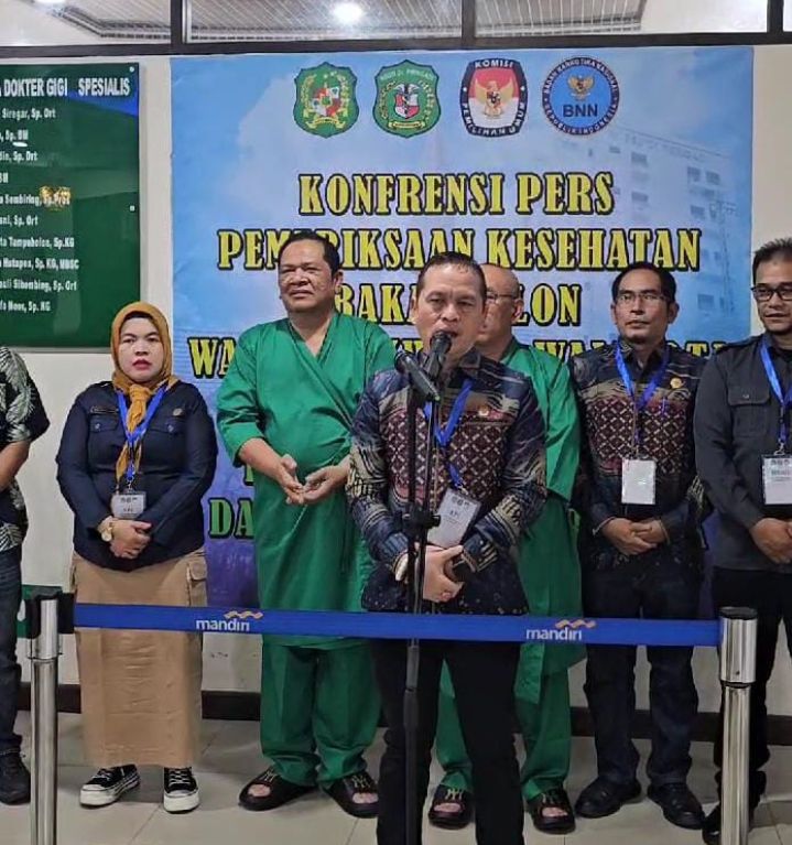 Hari ini Irsan Nasution - Ali Muda Tes Kesehatan Di RSUD Pringadi Medan,