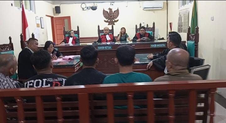 Sidang Replik Terdakwa Pengerusakan dan Penganiaya Supir PT Key Key, JPU Pertahankan Terdakwa Dituntut 5 Tahun