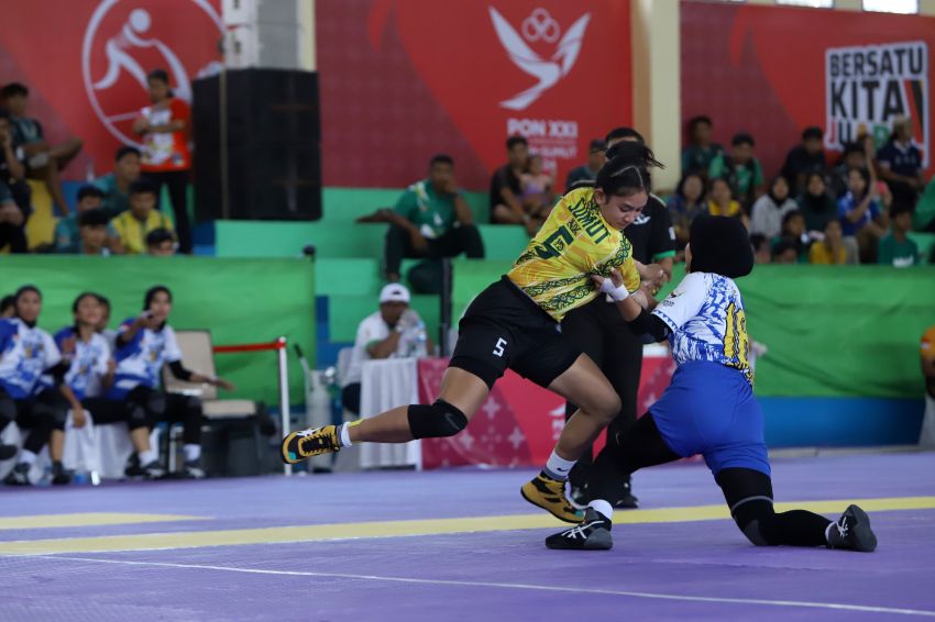 Kabaddi Putri Sumut ke Semifinal National Style