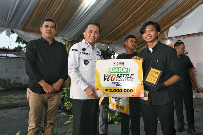 Pj Gubernur Sumut Agus Fatoni Launching Brand Tunggal  ‘Kopi Sumut’