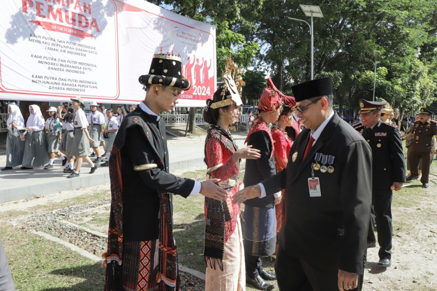 Upacara peringatan Hari Sumpah Pemuda ke-96 Tahun 2024 Kota Pematangsiantar