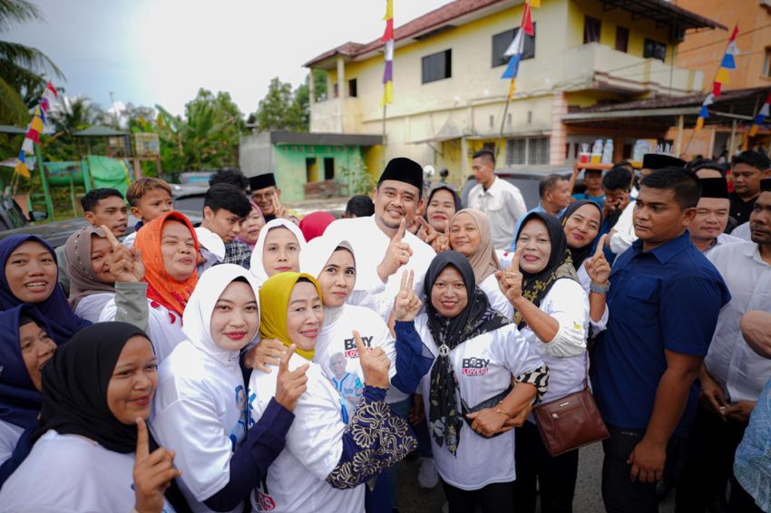 Bobby Nasution Hadiri Maulid Akbar Komunitas Dai Milenial Deliserdang