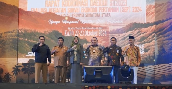 Kepala BPS Asim Saputra: Data SEP 2024 Bisa Beri Gambaran Kondisi Pertanian Sumut