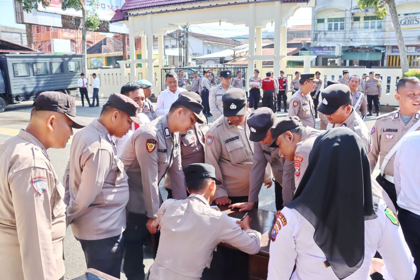 Polres Padangsidimpuan Adakan Program Over Weight, AKBP Dr Wira Prayatna : Personel akan terus dipantau dan diberikan pembinaan secara berkala