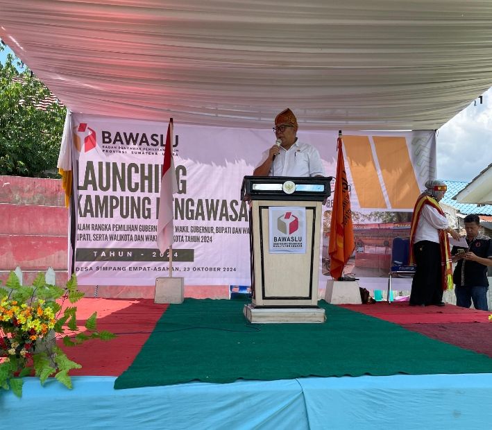 Pjs Bupati Asahan Hadir Launching Kampung Pengawasan Partisipatif