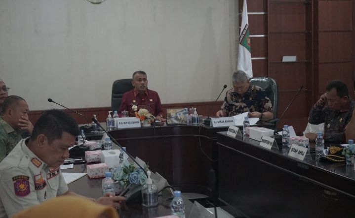 Pjs. Bupati Asahan Pimpin Rapat Lanjutan Internal Desk Pilkada Tahun 2024