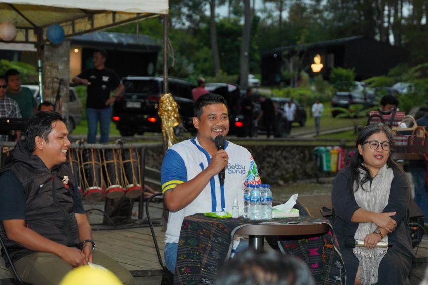 Majukan Ekonomi Kreatif, Bobby Nasution Bakal Berkantor di Danau Toba