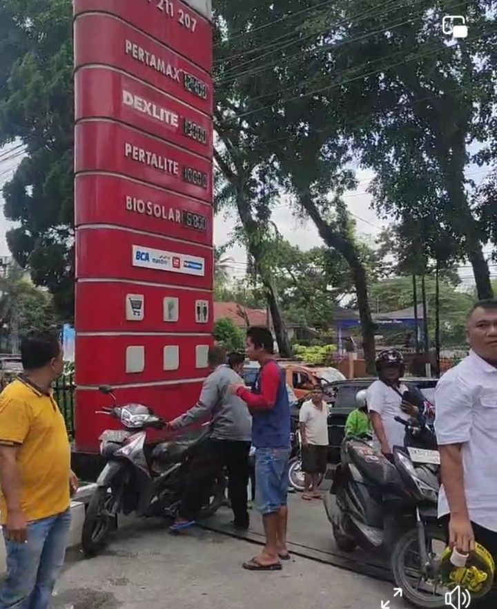 Pertalite bercampur Air, Warga Minta Cabut Izin SPBU 14 211 207 Jalan Sangnawaluh Siantar I