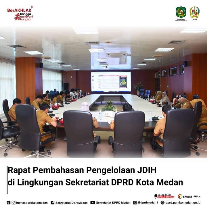 Sekretariat DPRD Medan Gelar JDIH