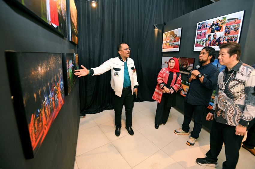 Kilas Balik Kesuksesan PON XXI,  PB PON XXI Wilayah Sumut Gelar Pameran Foto Saujana Arena Drama