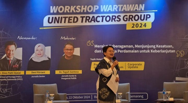 Workshop Jurnalisme Damai United Tractors Bicarakan Peran Wartawan di Daerah Konflik