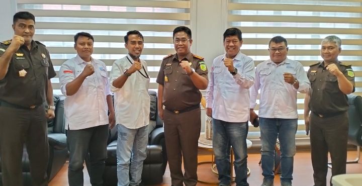 SMSI Astab Bersama Kejari Asahan Bangun Komitmen Publikasi Kinerja