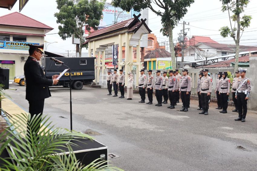 Polres Padangsidimpuan Gelar Upacara Peringatan Hari Kesaktian Pancasila