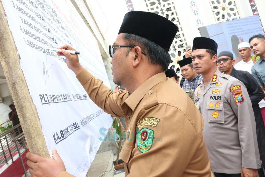 Plt. Bupati Tapsel Sambut Baik Jihad Melawan Narkoba