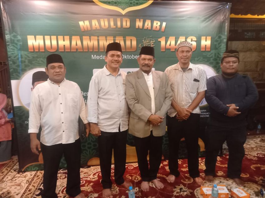 PC IKA PMII Medan hadiri Maulid IPHI Sumut