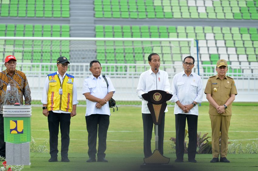 Sah Diresmikan Presiden Jokowi, Kini Sumut Miliki Stadion Besar dan Mewah