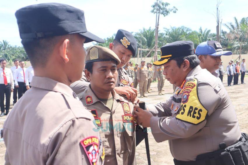 Operasi Zebra Toba 2024, Polres Palas Gelar Apel Pasukan