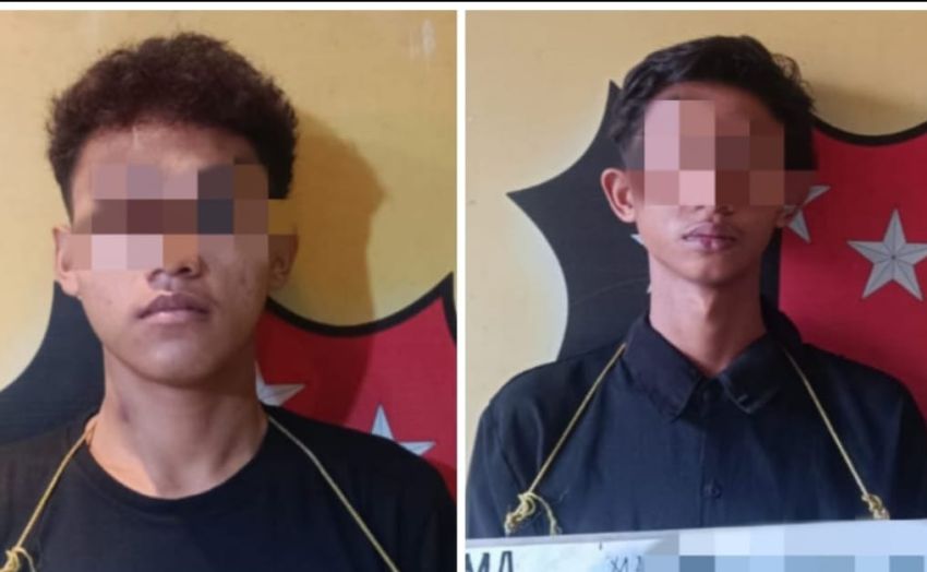 Hendak Tawuran di Titi Papan  Polisi Tangkap 2 Pelaku Geng Motor di Marelan