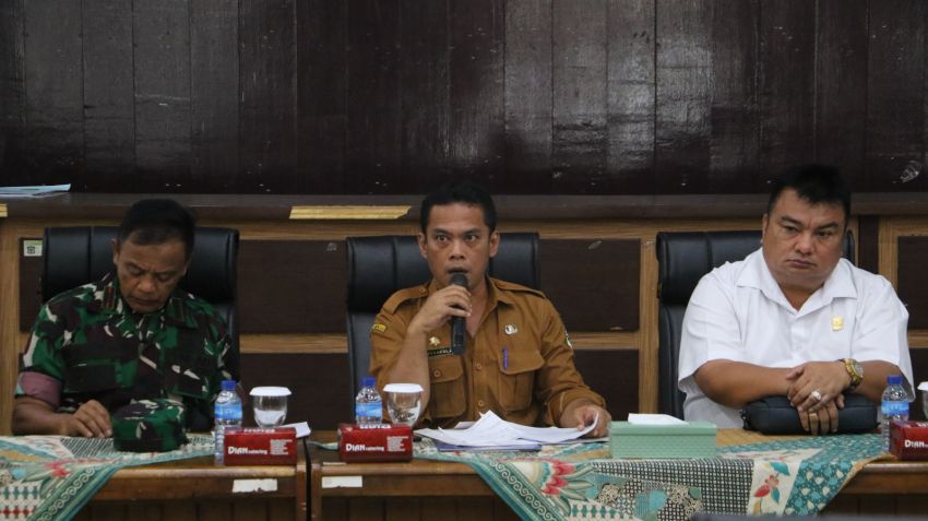 Pjs Wali Kota diwakili Sekda memimpin Rapat Persiapan Tim Desk Pilkada 2024 Kota Pematangsiantar