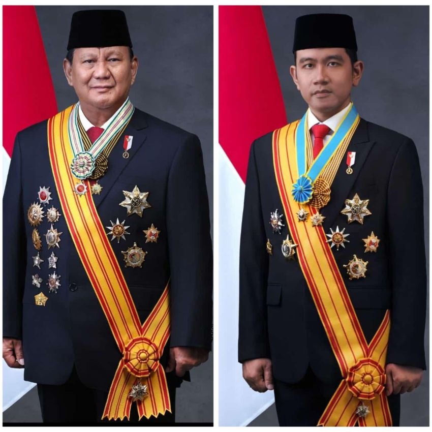 Presiden Prabowo Dengan Kabinet Merah Putih