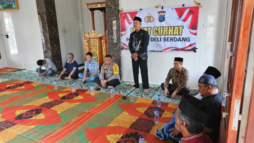 Lewat Jumat Curhat, Polresta Deli Serdang Berikan Respon Terhadap Keluhan Masyarakat