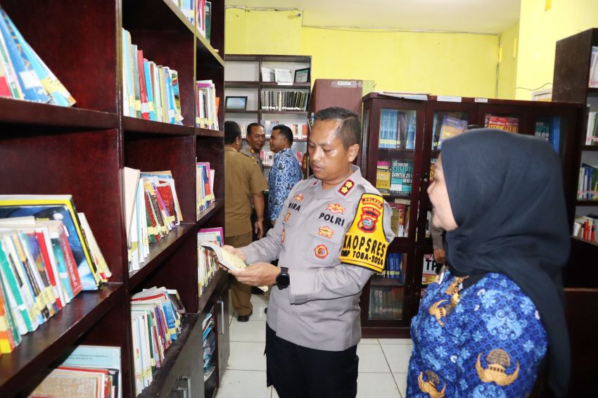 Polres Padangsidimpuan dan Dinas Perpustakaan Jalin Kerjasama untuk Tingkatkan Literasi Masyarakat