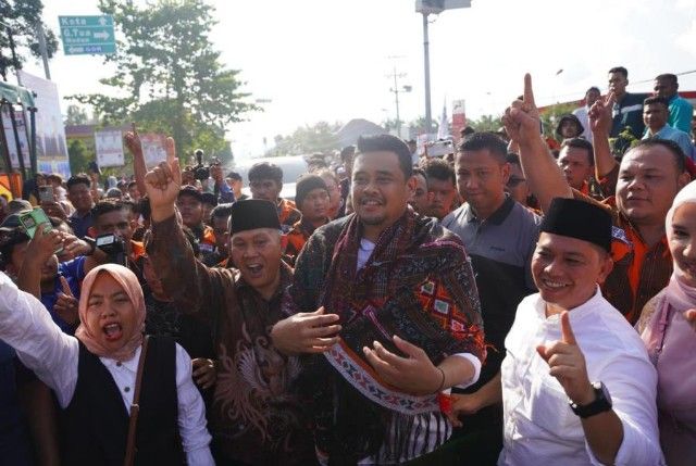 Kehadiran Bobby Nasution di Tabagsel Bak Cahaya Matahari