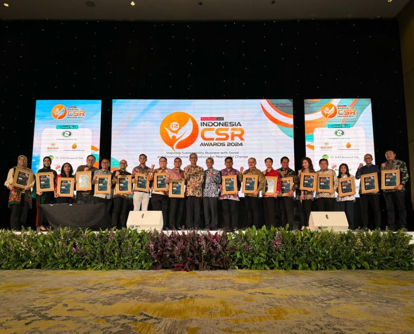 JNE Raih Penghargaan di Indonesia CSR Awards 2024