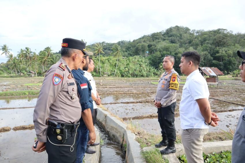 AKBP Dr Wira Prayatna Tinjau Lokasi Pertanian Masyarakat di Desa Partihaman Saroha Padangsidimpuan, Dukung Swasembada Pangan untuk Kemandirian Ekonomi