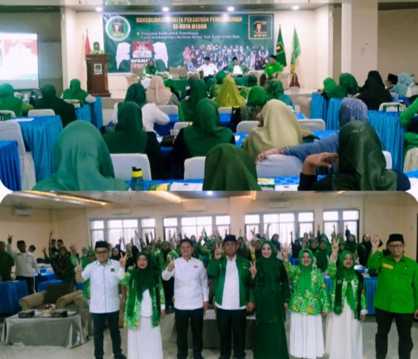 Wanita Persatuan Pembangunan (WPP) Sumbangkan 30 Persen Suara Untuk Ridha-Rani di Pilkada Medan