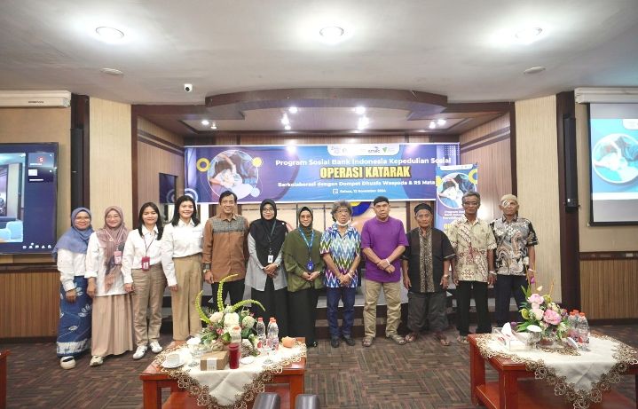 BI Sumut Kolaborasi dengan DD Waspada Adakan Operasi Katarak Gratis di RS Mata SMEC Medan