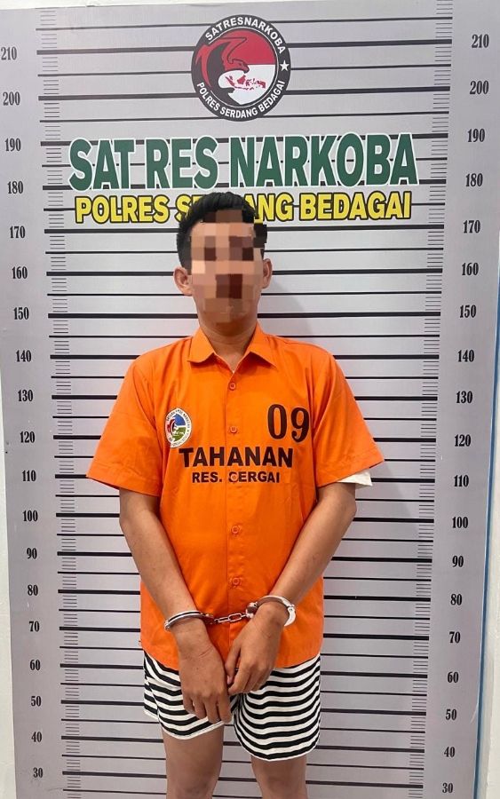 Hasil Pengembangan Satnarkoba Polres Sergai Tangkap BD Sabu Pantai Cermin Di Kontrakan Tanjung Morawa