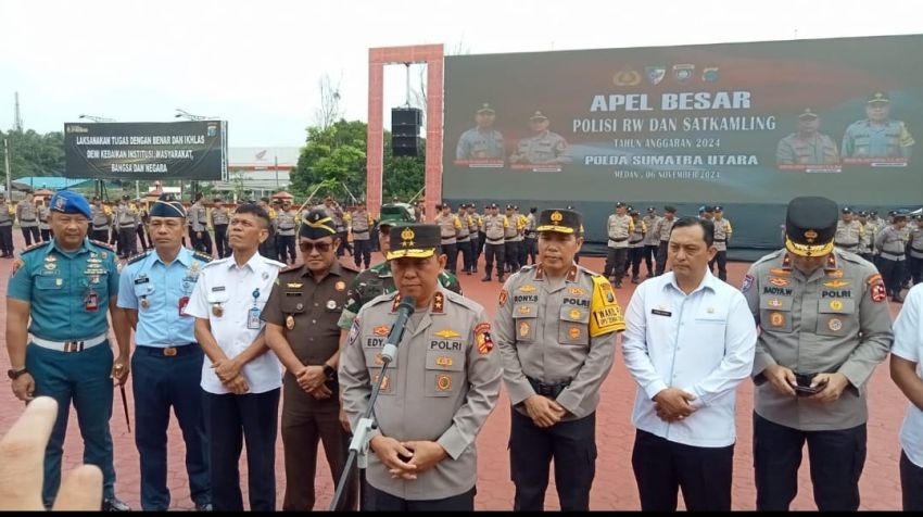 Polda Sumut Launching Polisi RW dan Satkamling, Kakorbinmas Polri : Kunci Keamanan adalah Kolaborasi