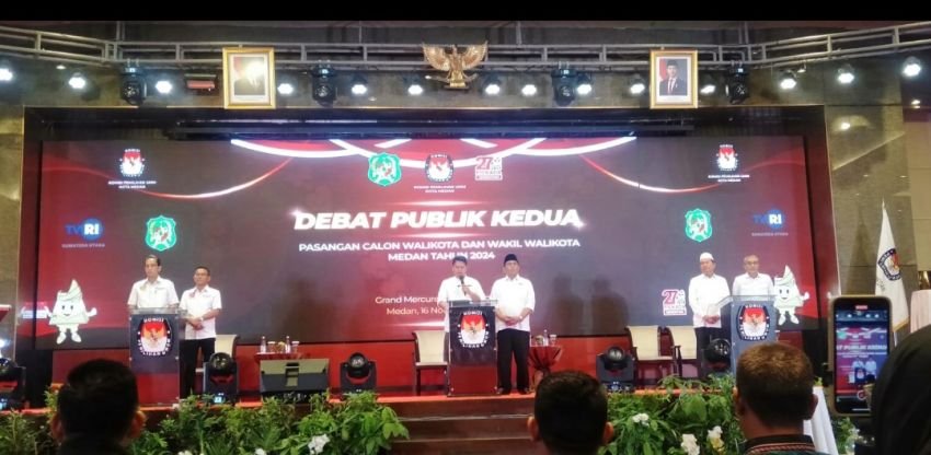 Debat Publik Kedua Paslon Walikota Dan Wakil Wali Kota Medan Ridha-Rani ...