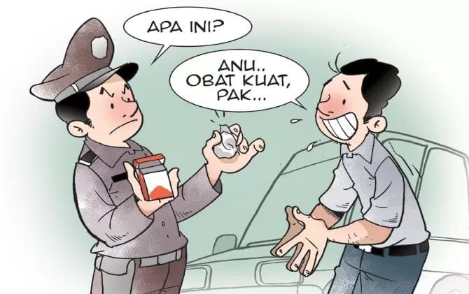 Doyan Nyabu, Warga Desa Denai Sarang Burung Diangkut Polisi