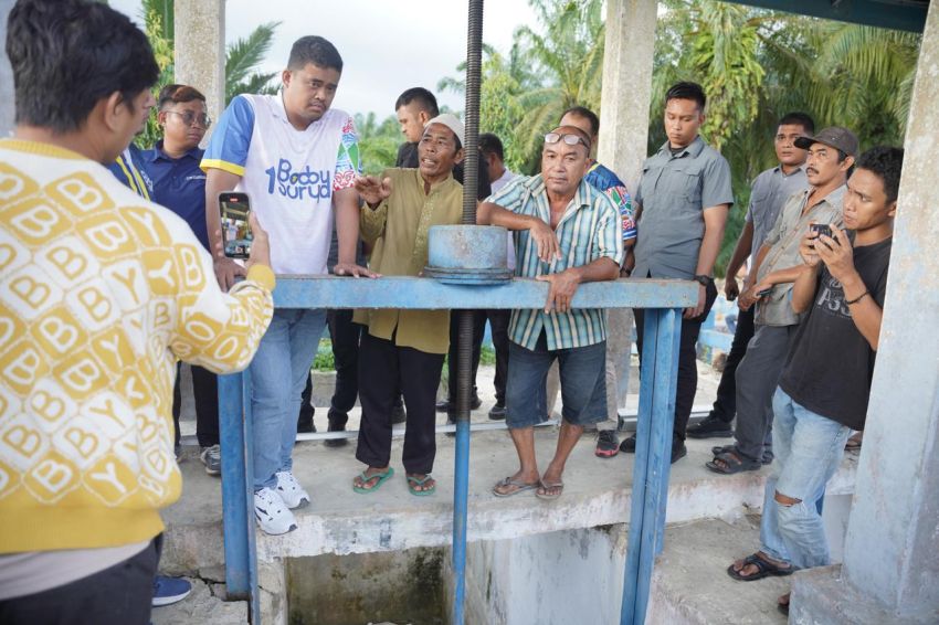 Bobby Datangi Waduk yang Tak Terurus 50 Tahun di Langkat