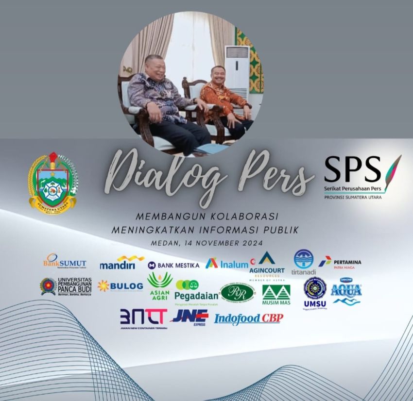 SPS Sumut Gelar Dialog Pers dan Anugerah SPS Sumut Awards 2024, Bangun Kolaborasi untuk Tingkatkan Informasi Publik