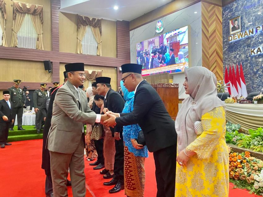 Pimpinan DPRD Deli Serdang Dilantik Hamdani Syahputra : Terima Kasih Masyarakat