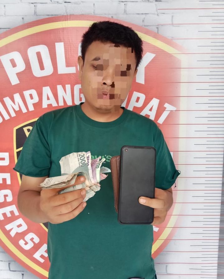 Sering Mangkal Di Billiar , Pria Jual Togel Diamankan Polsek Simpang Empat