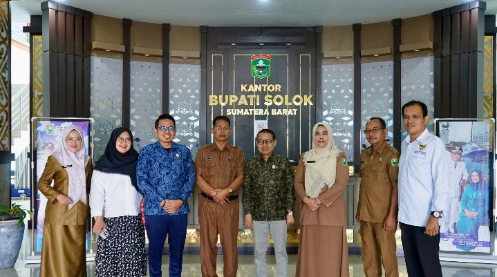 Diskominfo Kabupaten Solok Terima Tim Visitasi dari Komisi Informasi Sumatera Barat