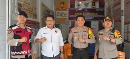 Kaset Ops Polres Palas OMP Toba 2024 Cek Dan Monitoring Ke Kantor KPU