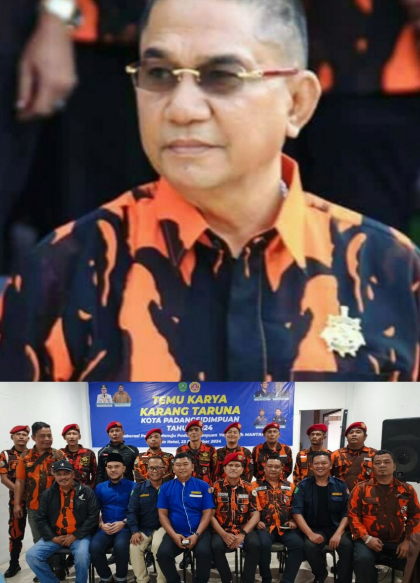 Ketua MPC Pemuda Pancasila Padangsidimpuan Berikan Ucapan Selamat kepada Eflyn Anggara Nahkoda Karang Taruna 2024-2029