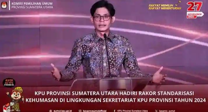 KPU Sumut Rakor Standarisasi Kehumasan